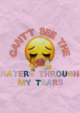 Cant see the haters meme