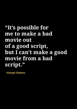 George Clooney quotes