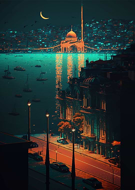 Istanbul Pixel Art
