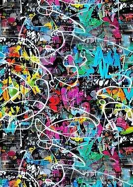 Urban Graffiti Street Art