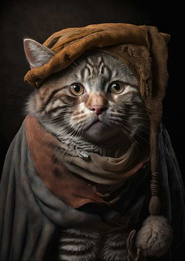 Rembrandt Cat