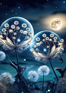 Dandelion Symphony WallArt