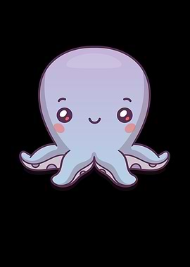 Octopus Cute Kids Squid
