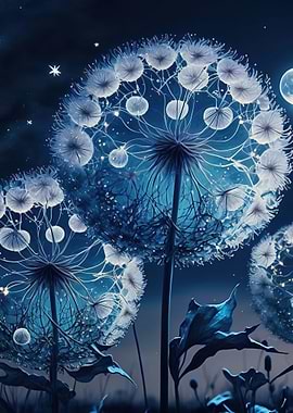 Whimsical Dandelion Dreams