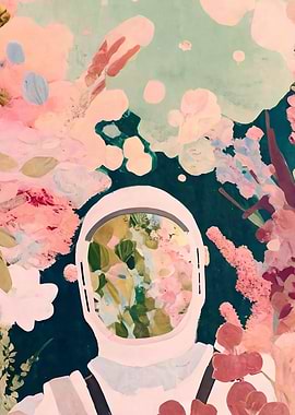 Flower Spaceman
