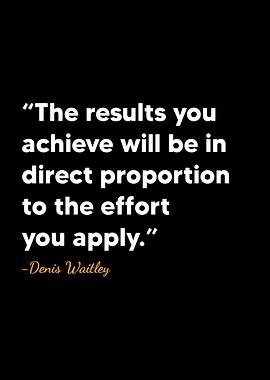Denis Waitley Quote
