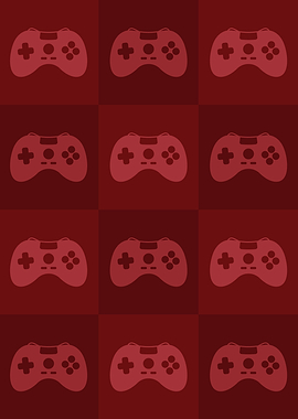 Gamer Controllers Red