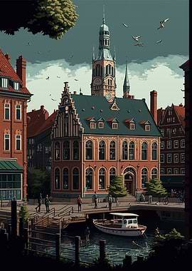Flensburg Pixel Art 02