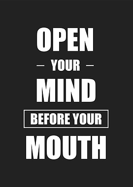 open your mind