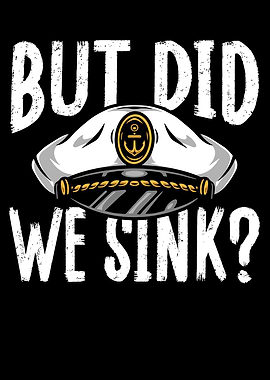 But did we sink