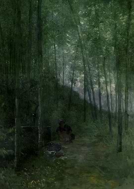 Ukiyo e Bamboo Grove