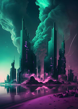 Futuristic City Building