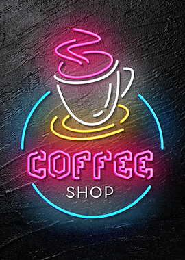 Coffee Neon food sign