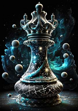 Cosmic Chess Piece