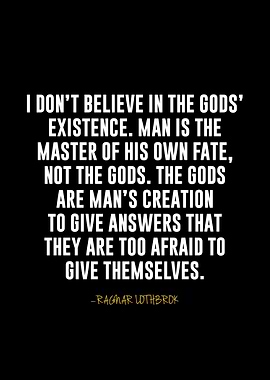 RAGNAR LOTHBROK quote