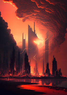 Futuristic City Building