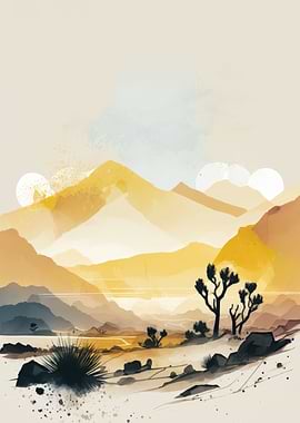 Watercolor Naturescape