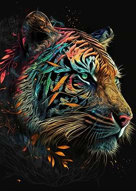 Colourful Tiger