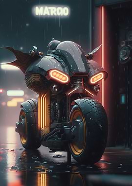 Futuristic Motocycle