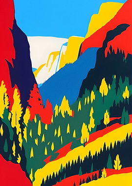 Yosemite Valley Poster