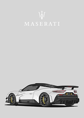 maserati mc20 white