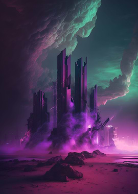 Futuristic City Building