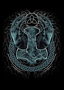 Viking Mjolnir Hammer Thor