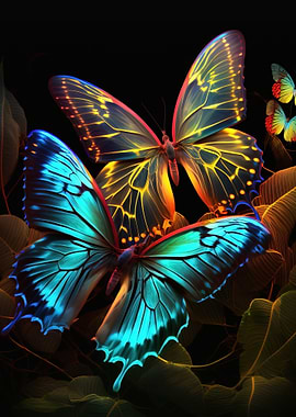 Fluttering Butterflies