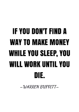 Warren Buffett quote
