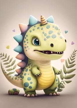 cute baby dragon