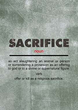 Sacrifice Dictionary
