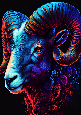 Colorful Sheep