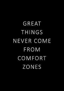 Comfort zones