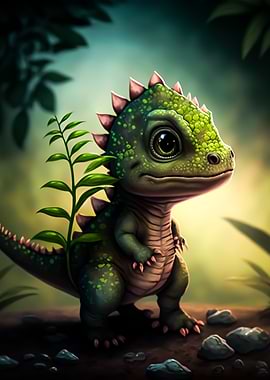 cute baby dragon
