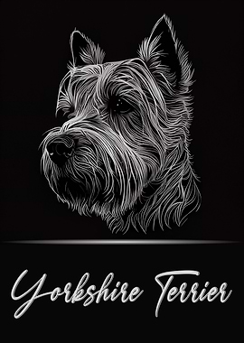 Yorkshire Terrier Portrait