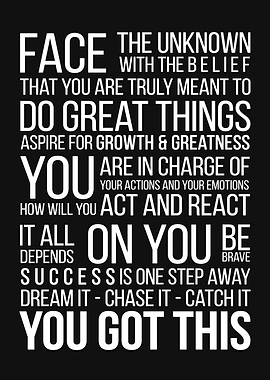 inspirational motivational