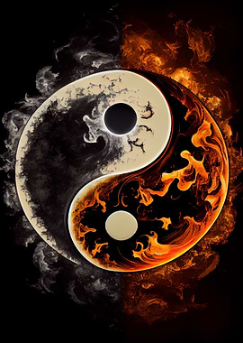 Shadow Flame Yin and Yang