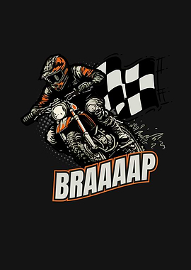 Dirt Gasoline Cross Bike