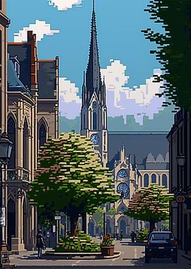 Angers Pixel art