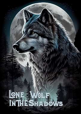 Lone Wolf in the Shadows