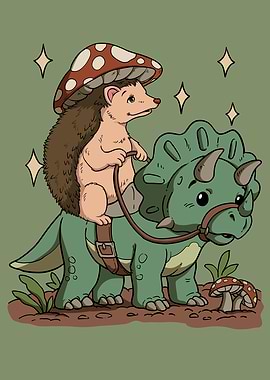 Cottagecore Hedgehog