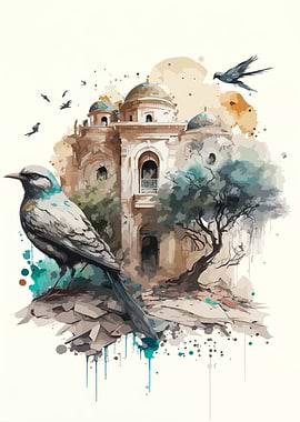 Bird Watercolor