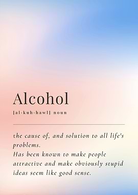 Alcohol Defination