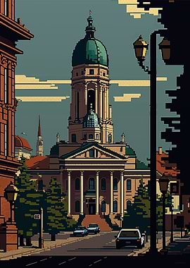 Debrecen Pixel art