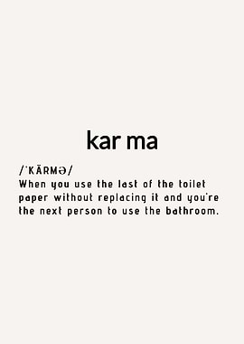 Karma Definition