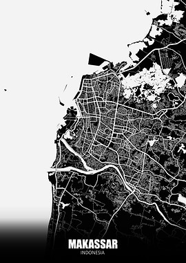 Makassar Indonesia Map