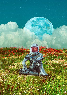 Astronaut garden