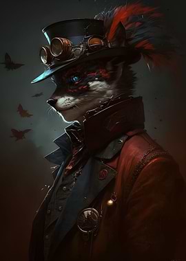 Steampunk Wildcat