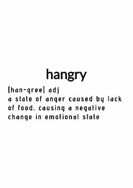 Hangry Definition