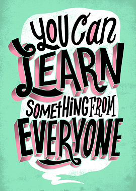 You Can Learn Poster